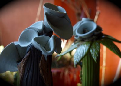 Detail of Smoochi and GreenGodda Alien Botanicals, Stoneware & porcelain