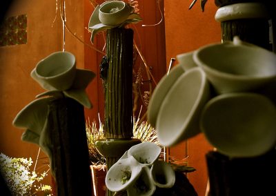 Alien Botanical Grouping, Los Angeles, Stoneware & Porcelain